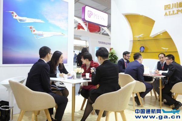 纵横航空连续六年亮相亚洲商务航空展